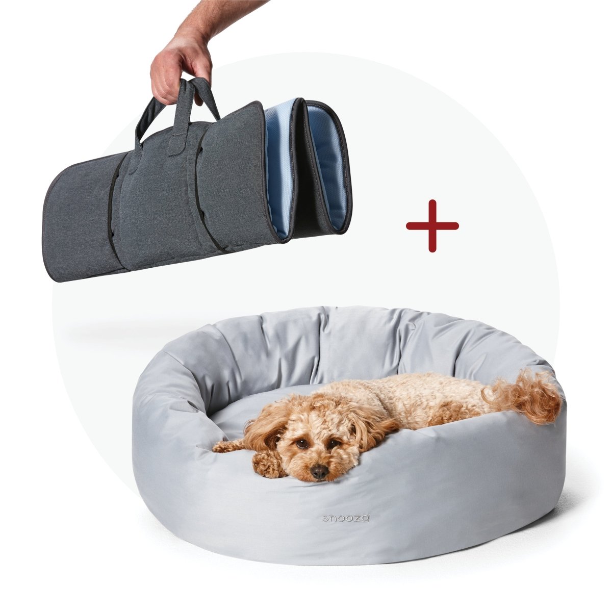 Cool Cuddler + Travel Mat Bundle | Buy Direct at Snooza Dog Beds