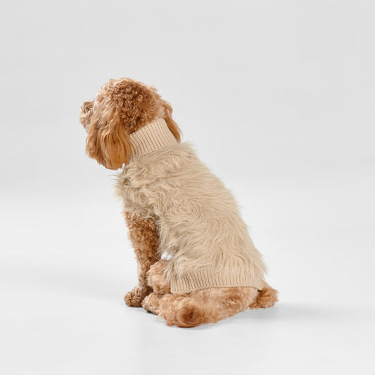 Soft Fur Knit Dog Jumper | Buy Direct at Snooza Dog Beds