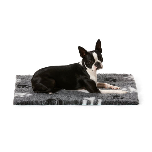 Stay Dry Mat Grey Paws | Buy Direct at Snooza Dog Beds